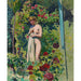 Reproduktion af maleriet Nymfe med Blomster (Nøgenhed i Tæppet, i Haven) - Maurice Denis