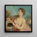 Nymphe de Fontaine - Jean-Antoine Watteau — indrammet kunstværk på væggen