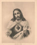 Helligt Maleri - Hjerte af Jesus - O. S. Silberman — visning af kunstværket