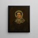 Sarah Selden Jewett Mather Mme Joseph H. Mather - Obadiah Dickinson — indrammet kunstværk på væggen
