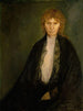 Portrait af forfatteren Rota Margrethe Vullum - Oda Krohg — visning af kunstværket
