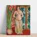 Reproduktion af maleriet Odaliske-maleri, hænder bag ryggen - Henri Matisse