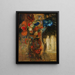 Apparition - Odilon Redon — indrammet kunstværk på væggen