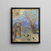 Buddha-maleri - Odilon Redon — indrammet kunstværk på væggen