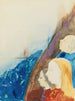 Kontemplation - Odilon Redon — visning af kunstværket