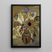 Vase etruskisk med blomster - Odilon Redon — indrammet kunstværk på væggen