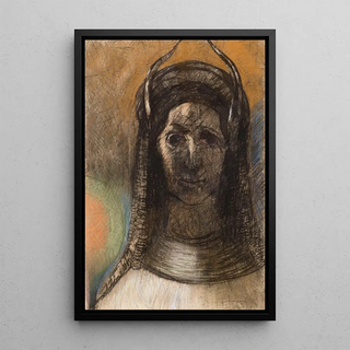 Odilon Redon - Figure cornue.webp