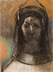Figur med horn - Odilon Redon — visning af kunstværket