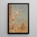 Figur under et blomstrende træ - Odilon Redon — indrammet kunstværk på væggen