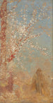 Figur under et blomstrende træ - Odilon Redon — visning af kunstværket