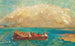 La barque aux âmes inanimées - Odilon Redon — visning af kunstværket