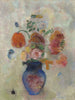 Stor vase med blomster - Odilon Redon — visning af kunstværket