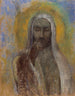 Kristus i stilhed - Odilon Redon — visning af kunstværket