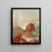 L'enfant prédestiné Ophélie - Odilon Redon — indrammet kunstværk på væggen