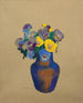 Pensées - Odilon Redon — visning af kunstværket