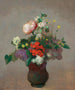 Pivoine, geranium og lilas - Odilon Redon — visning af kunstværket