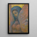 Sphinx - Odilon Redon — indrammet kunstværk på væggen