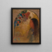 La Fenêtre gothique - Odilon Redon — indrammet kunstværk på væggen