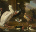 Vandfugle Maleri Melchior de Hondecoeter - Melchior d'Hondecoeter — visning af kunstværket
