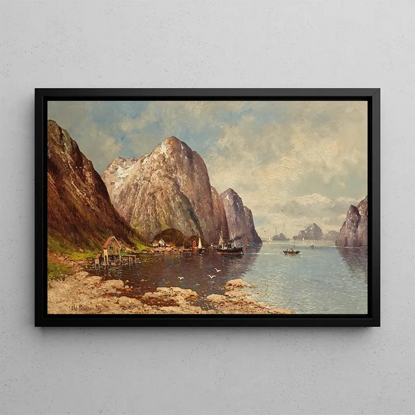Olaf Petersen - A Fjord.webp