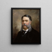 Chester A. Arthur - Ole Peter Hansen Balling — indrammet kunstværk på væggen