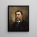 Chester Alan Arthur - Ole Peter Hansen Balling — indrammet kunstværk på væggen
