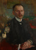 Portrait de Bogdan Faleski - Olga Boznańska — visning af kunstværket