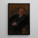 Portrait af Jan Rubczak - Olga Boznańska — indrammet kunstværk på væggen