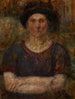 Portrait de Mme Bankiewicz - Olga Boznańska — visning af kunstværket