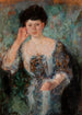 Portrait de Mme Horain - Olga Boznańska — visning af kunstværket