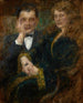 Portrait af fru og hr. Smogorzewski - Olga Boznańska — visning af kunstværket