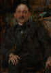 Portrait af maleren Marcin Samlicki - Olga Boznańska — visning af kunstværket