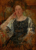 Portrait af en amerikaner - Olga Boznańska — visning af kunstværket