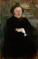 Portrait af pianisten Professor Antoni Dieth - Olga Boznańska — visning af kunstværket