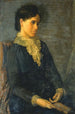 Hester Marian Wait Lay Portræt af kunstnerens hustru - Oliver Ingraham Lay — visning af kunstværket