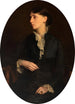Portrait af Fidelia Bridges - Oliver Ingraham Lay — visning af kunstværket