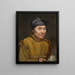 Portrait de Mme Vincensa - Olof Johan Södermark — indrammet kunstværk på væggen