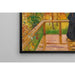 Reproduktion af maleriet på Verandaen - Edvard Munch
