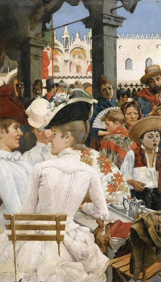 Oscar Wilson - The Cafe St Marks Square Venice.webp