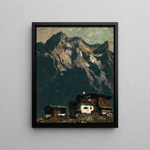 Oskar Mulley - Bauernhof im Hochgebirge.webp
