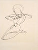 Figur knælende - Oskar Schlemmer — visning af kunstværket