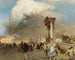 Eruptionen af Vesuv - Oswald Achenbach — visning af kunstværket