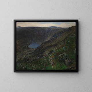 Otakar Lebeda - Mountain Lake in the Giant Mountains.webp