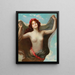 Aphrodite - Otto Lingner — indrammet kunstværk på væggen