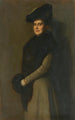 Portrait af H.K.H. storhertuginde arving Hilda af Baden - Otto Propheter — visning af kunstværket