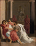 Burrhus Neros Tutor se prosternant devant son Seigneur Souverain - Otto Wallgren — visning af kunstværket