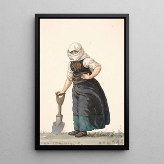 P C Skovgaard - Lsse bondepige i hverdagsdragt.webp