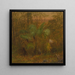 Palmier de chaume Jamaïque - Frédéric Edwin Church — indrammet kunstværk på væggen