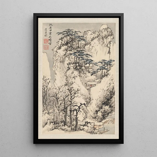 Pan Gongshou - Landscapes after old masters Pl8.webp
