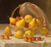 Pære- og Æblekurv - John F Francis — visning af kunstværket